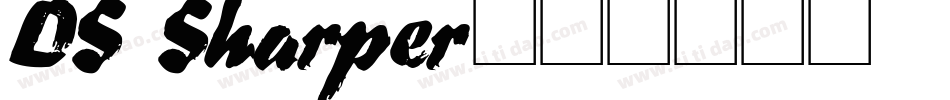 DS Sharper字体转换